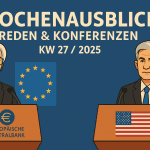 Forex & Devisenmärkte KW 27 – Top Reden der BoE, Fed, EZB und mehr